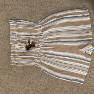 Mulit Strapless Romper